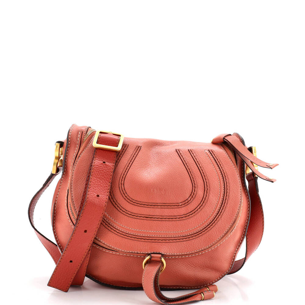 Chloe Medium Marcie Crossbody Bag Leather